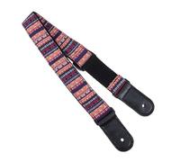 DECHOUS Sangle de Ukulélé Réglable 21/23/26 Pouces Embout en Cuir Résistant, Ceinture de Guitare D'été pour Ukulélé Soprano Concert, Bandoulière Confortable pour Jeu et Scène