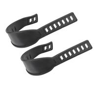 DECHOUS Sangles de Pédale Vélo Appartement Antidérapantes Larges et Réglables pour Vélo Exercice et Accessoires Fitness Confortables pour Entraînement Intérieur