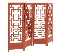 DECHOUS Scale Miniature Divider with Traditional Wood Texture Mini Dollhouse Furniture Accessory Decorative Screen Panel for Miniature Scenes