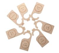 DECHOUS Séparateurs Pièces pour Garde-robe en Bébé Bois de de Tilleul 7 Organiseur Doux sans Rayures Cadeau de Vêtements Penderies et pour Mamans