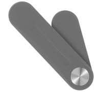 DECHOUS Support de Téléphone pour Ordinateur Portable Magnétique en Abs et Fer, Extensible et Pliable, pour Bureaux et Cafés, Maintien Ferme et Design Compact