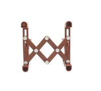 DECHOUS Support de Violon Robuste Support de Sol Stable pour Violon et Alto Rack Exposition Pratique et Portable Cadeau pour Musiciens à Domicile ou Salle de Classe Couleur Café