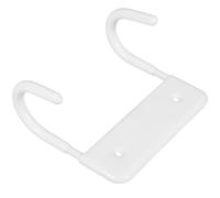 DECHOUS Support Mural pour Table à Repasser Blanc Porte-Planche à Repasser Robuste en Acier Support de Rangement Suspendu Polyvalent pour Buanderie Optimisation D’Espace et Organisation