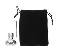 DECHOUS Support pour Diapason en Métal Argenté à Multiples Trous Accessoire de Diapason Compatible Base Stable Anti-Rayures pour Accordage et Musicothérapie à Domicile et Professionnel