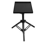 DECHOUS Support Trépied pour Projecteur Réglable 49 CM Plateau en Fer et ABS Trépied de Projecteur Multifonction Compact pour Home Cinéma Diffusion en Direct et Bureau Capacité de
