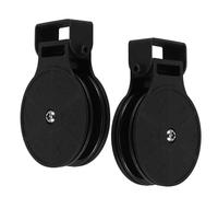 DECHOUS Système de Poulies de Musculation 2 Pièces Poulie à Câble en Nylon Roulement Silencieux Poulie pour Rééducation et Entraînement des Membres Supérieurs à Domicile et Salle de