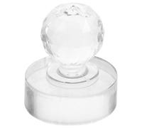 DECHOUS Tampon Cosmétique en Acrylique pour Fard à Paupières et Blush, Outil Précis et Compact pour Pressage et Réparation de Poudre Pressée en Maquillage