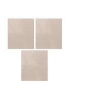 DECHOUS Tapis de Gril Marron en Fibre de Verre Antiadhésifs Lot de 3 Résistants Chaleur Accessoires Réutilisables et sans Adhérence pour Barbecue Intérieur