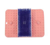 DECHOUS Tapis de Massage pour Douche avec Ventouses Antibougeant Éponge de Bain avec Brosse Nettoyante Tapis de Lavage pour Exfoliant pour Salle de Bain