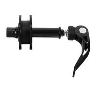 DECHOUS Tendeur de Chaîne Réglable pour Vélos à Pignon Fixe, Alliage D'aluminium et Plastique, Noir, Outil de Tension Portable Compatible Cadre Arrière, Accessoire Essentiel pour Cyclisme