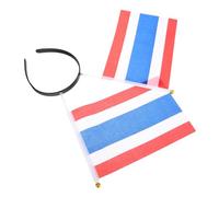 DECHOUS -tête Drapeau Thaïlandais Décorations De Fête Accessoires Patriotiques Pour Événements Internationaux Et