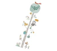 DECHOUS Toise Murale Décorative avec Animaux Cartoon et Arbre Sticker Mural Créatif pour Chambre Garçon Fille Toise Croissance Garçon Fille Pratique et Colorée