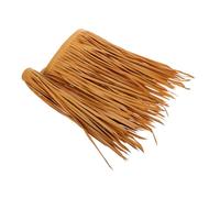 DECHOUS Toiture de Chaume Artificielle Ignifuge Panneau de Toit Paille Synthétique Résistant à Eau pour Terrasse Jardin Gazebo