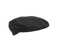 DECHOUS Toque de Chef Unisexe en Coton Noir, Chapeau de Travail Cuisine et Restaurant, Béret de Serveur Confortable et Résistant, Adapté pour Chefs et Personnel de Restauration