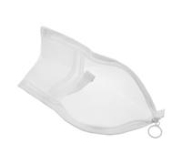 DECHOUS Trousse de Toilette Blanche Étanche à Plusieurs Compartiments Trousse de Voyage Compacte pour Brosse à Dents et Dentifrice Paquet de Rangement Portable Suspendu pour Accessoires