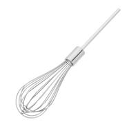 DECHOUS Œufs en Acier Inoxydable 304 Accessoire Mixeur Électrique de 32 CM Renforcé Compatible Perceuse pour Mélange Rapide et Pétrissage Polyvalent Cuisine Professionnelle Réutilisable