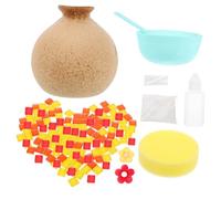 DECHOUS Vase Moderne Soi-même Mosaïque, Kit Créatif pour Garçon et Filles en Matériaux Sûrs, Décoration DIY pour Maison et Fête, Coffret 1 Vase sans Fleurs