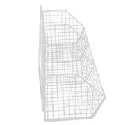 DECHOUS Wall Mounted Vegetable Storage Basket Multifunctional Kitchen Organizer for Fruits and Essentials Space Saving Design