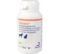 Dechra Enteropro 500 mg | 60 capsules | Complément alimentaire diététique pour chiens et chats | En cas de surpoids