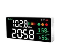Décibel sonomètre 2.4G WiFi détecteur de bruit mural LED température humidité affichage du temps compteur niveau