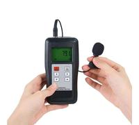 Decibelmetre Décibel Mètre Dosimètre De Bruit Personnel, Détecteur D'exposition, Niveau Sonore 60DB-130dB Sonomètre pour Classe, Rue, Maison