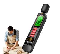 Décibelmètre - Détecteur de Bruit,Testeur avec Plage 30-130dB Précision Fonction Maintien des Données Affichage LCD Rétroéclairage Pondération A pour Dépistage Auditif Lieu de Travail