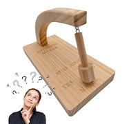 Décideur Magnétique Créatif, Jouet De Jeu De Table De Bureau À Pendule en Bois, Wobbler, Choisissez pour Les Troubles De Difficulté, Pendule Oui Ou Non pour