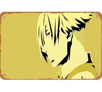 Decim (Death Parade), Death Parade Anime Poster Décoration murale rétro en métal 20,3 x 30,5 cm