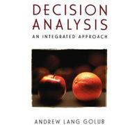 Decision Analysis by Andrew Lang Golub Paperback Book Andrew Lang Golub (Auteur)