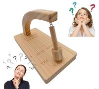 Decision Maker Bois Pendule De Décideur en Bois, Pendule Oui Ou Non Pendule Décideur, Décision Maker Jouet Magnétique Pendules