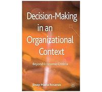 Decision-Making In An Organizational Context