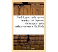 Décision Ministérielle Portant Modification De L'instruction Du 14 Aout 1837