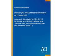 Décision (UE) 2025/2433 de la Commission du 29 juillet 2025: concernant le régime d'aides SA.51501 (2021/C) (ex 2019/NN) (ex 2018/N) mis à exécution ... actives dans la production agricole [...]