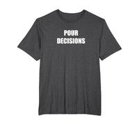Décisions de versement T-Shirt, Homme Grandes Tailles, Chiné Foncé, 4X Tall