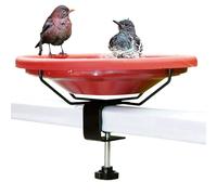 Deck Bird Feeder - Réglable, Bols à Hummingbird, Bol de bain pour oiseaux | Fontaines bassins à bassin pour jardins, terrasses, arrière-cours et vérandas. Il peut également être monté sur des clôtures