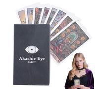 Deck Board Game, Fate Tarot Cards, 4.13x2.44 inches Board Game with Sturdy Art, Mystic Oracle System with Compact Design, Spiritual Exploration Path, Occult Oracle for Holiday Travel Gathering