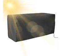 Deck Box Covers Imperméable | Protection résistante aux intempéries | Protection UV toutes saisons pour patio Lawn Marine Camping Dock RV Piscine Balcon Garage