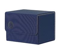 Deck Box vec 100 Pochettes pour MTG Cartes - Commander Deck Box pour Magic the Gathering, Yugioh, CCG, TCG, Pokemon Cartes (bleu)