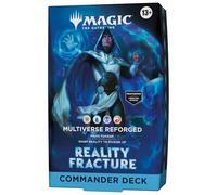 Deck Commander Magic: The Gathering Réalité fracturée - Multivers reforgé | Deck de 100 Cartes + Accessoires (Version Anglaise)