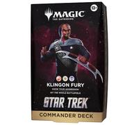 Deck Commander Magic: The Gathering, Star Trek - Rage klingonne (Version Anglaise)