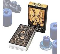 Deck de Carte de Divination, 52 pièces Game Oracle pour la rituels, chercheurs spirituels avec perspicacité de Guidage Quotidienne, Pratique de Carte intuitive pour Adolescents Adultes Kids