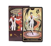 Deck de tarot mystique, jeu de cartes fantaisie, outils de premier destin, kit de lecture quotidien en famille, kit de pratique d'exploration spirituelle, accessoire Oracle pour débutants