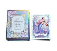 Deck de tarot pour débutants, Oracle portable - Spion de carte de | Jeu de cartes de tarot pour débutants avec livre d'instructions (français non garanti) - Oracle portable - Jeu de cartes