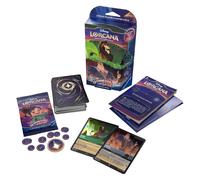 Deck Démarrage Émeraude En Acier Scintillant Disney Lorcana Shimmering Skies