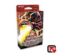 Yu-Gi-Oh! Jeu de cartes Deck des Dieux Égyptiens Slifer, 40 cartes, 4 Ultra Rares, 1 tapis de jeu