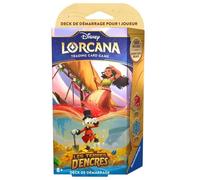 Disney Lorcana TCG Les Terres D'Encres Jeu de Cartes à Collectionner JCC Deck de démarrage Rubis & Saphir