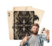 Deck of Card - Devil’s Eye Poker Cards - Creative Flower Cut Playing Cards | Fun Novelty Deck for Family Nights, Travel, Camping & Friend Gatherings