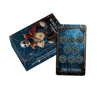 Deck Oracle spirituel, cartes de fortune à collectionner, ensemble de divination par intuition, kit de lecture quotidienne de 78 pièces, journal de méditation, pratique de prière, équipement de divert