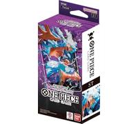 Deck pour débutant One Piece Card Game - ST-26 : Purple/Black Monkey.D.Luffy - Version française - Contient 1 Booster de OP11 - des poings vifs comme l'éclair