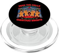 Deck The Halls Christmas Biscuits PopSockets PopGrip pour MagSafe